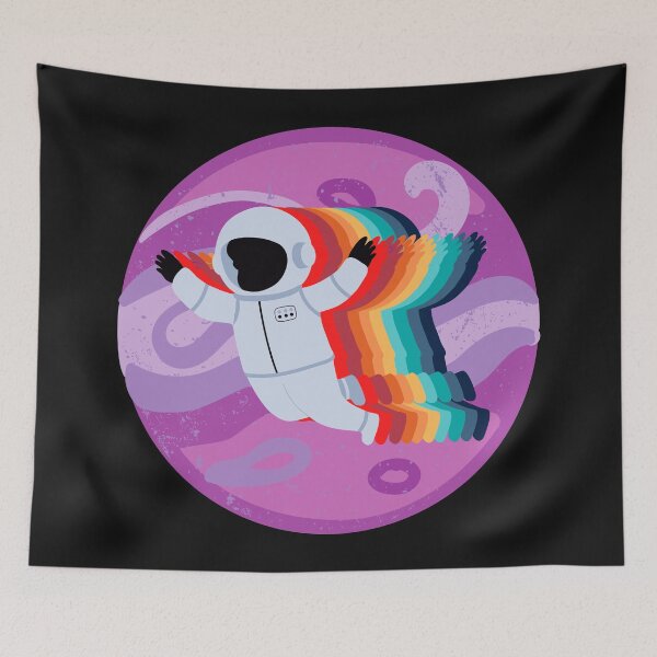 Item preview, Rainbow Spaceman designed and sold by corralmontana.
