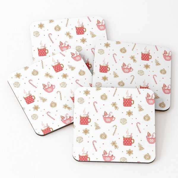 Item preview, Christmas Pattern - Candy Cane & Snowflake & Trees designed and sold by enny00z.