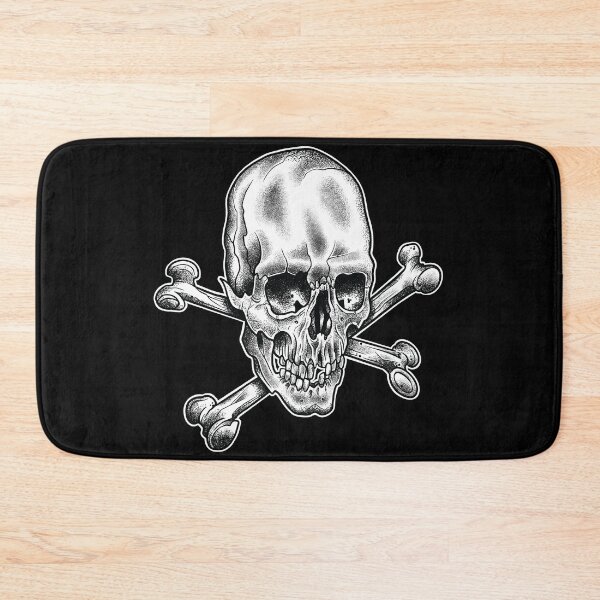 Item preview, Skull and Crossbones Neo Traditional Tattoo  designed and sold by SevenRelics.