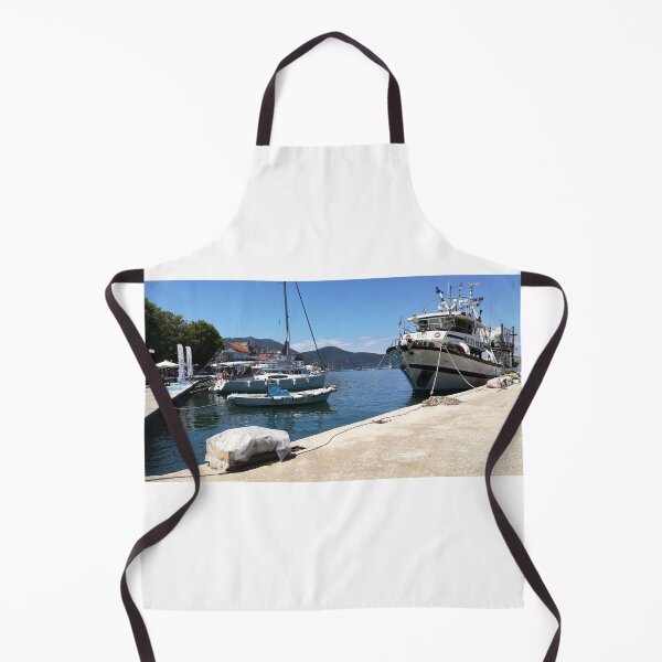 Item preview, Boats in a Greek harbour.. designed and sold by ronsaunders47.