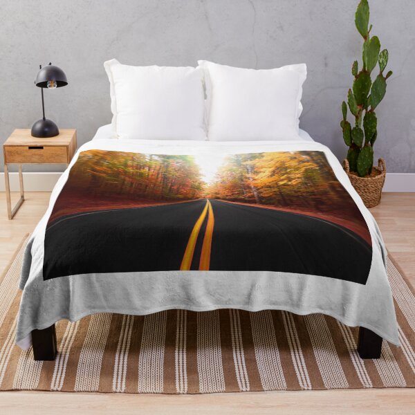 Item preview, new england road in autumn designed and sold by franckreporter.