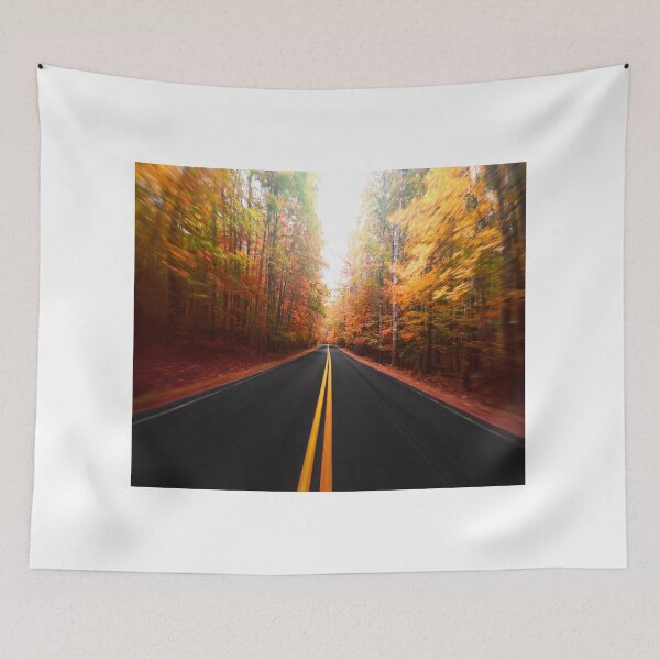 Item preview, new england road in autumn designed and sold by franckreporter.