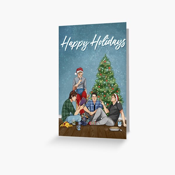 Happy Holidays from the Bunker Greeting Card