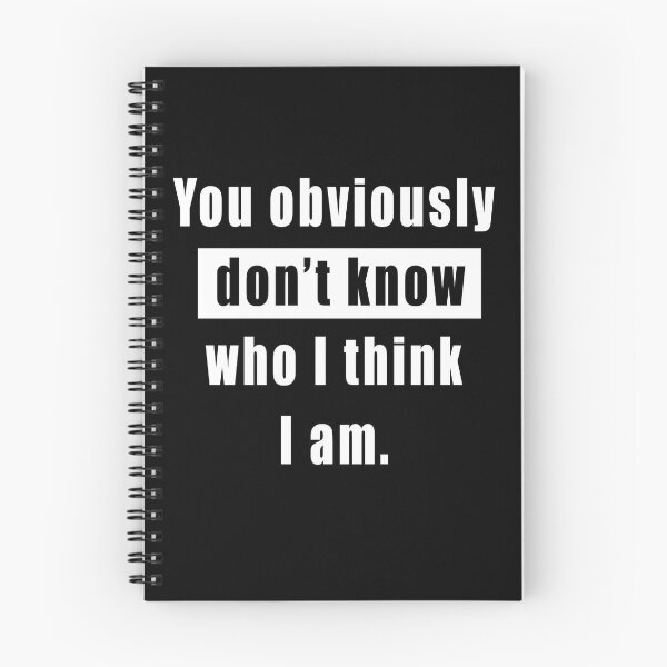 Item preview, Who I think I am designed and sold by Rockergandalf.