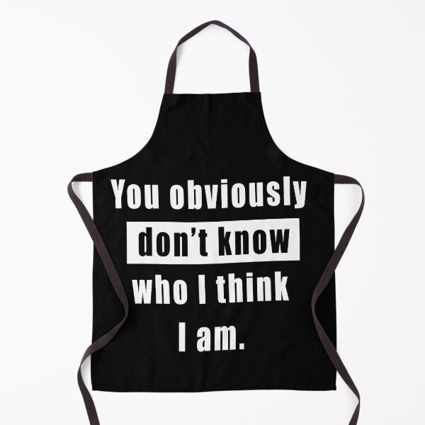 Item preview, Who I think I am designed and sold by Rockergandalf.