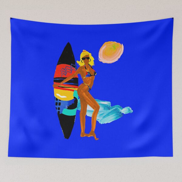 Item preview, Tanned surfer girl designed and sold by Md1982.