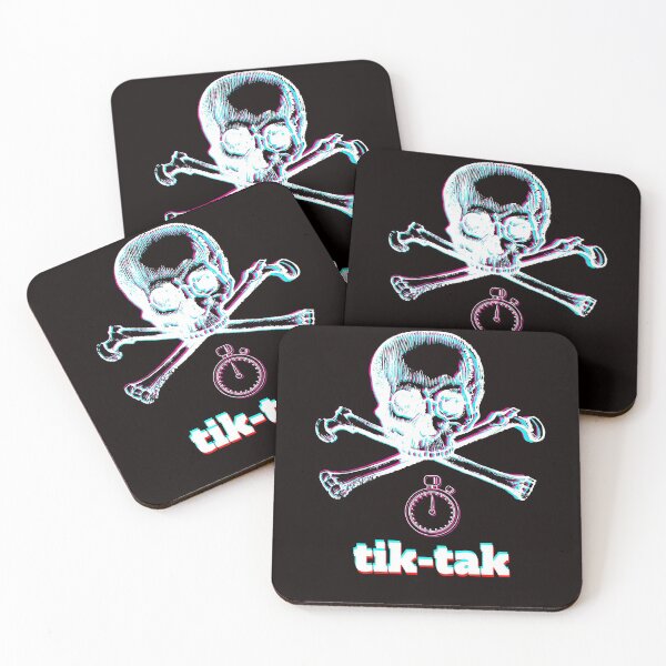 Item preview, tik-tak tiktok skull danger stopwatch designed and sold by miro-art.