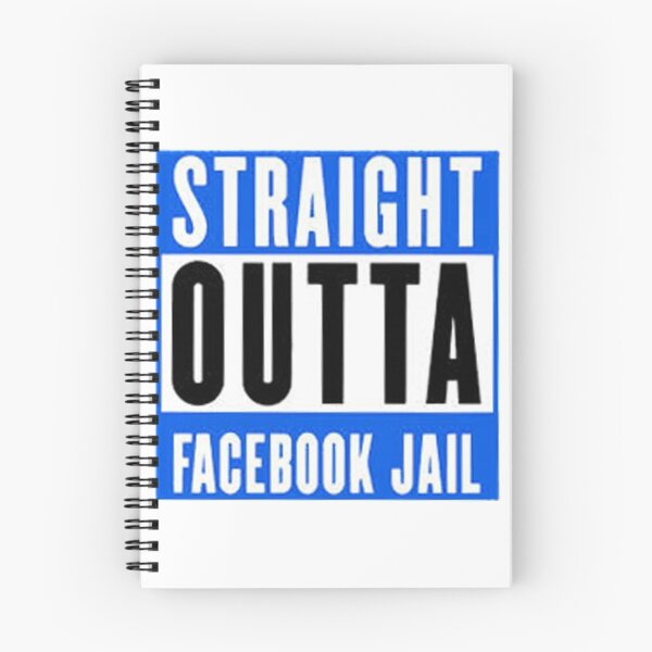 Item preview, STRAIGHT OUTTA FACEBOOK JAIL designed and sold by thatstickerguy.