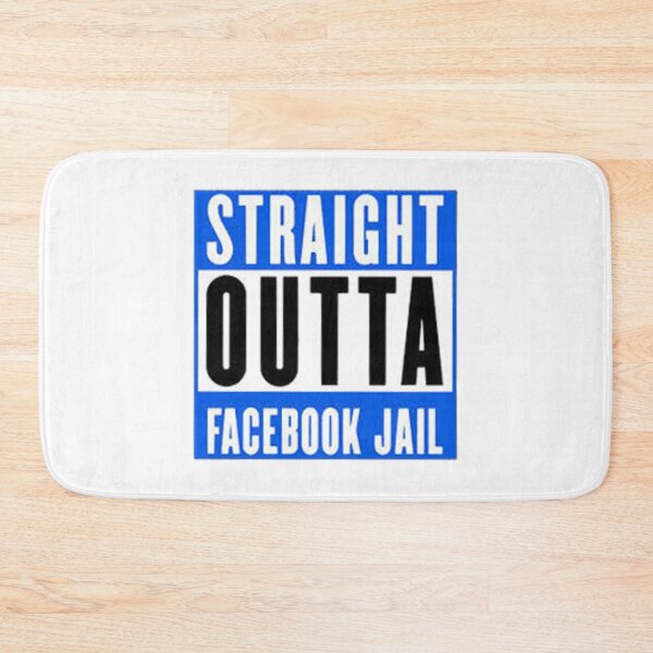 Item preview, STRAIGHT OUTTA FACEBOOK JAIL designed and sold by thatstickerguy.
