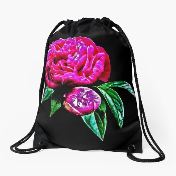 In Bloom Drawstring Bag