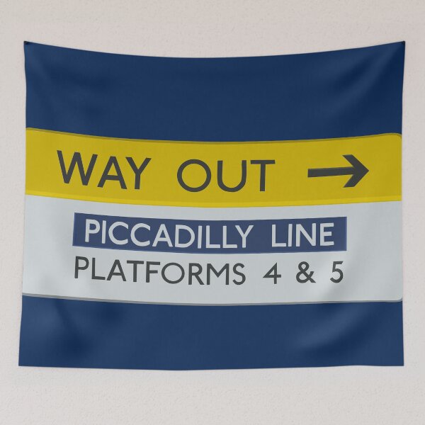 Item preview, London Underground Way Out Sign (Picadilly Line) designed and sold by lindsey788.