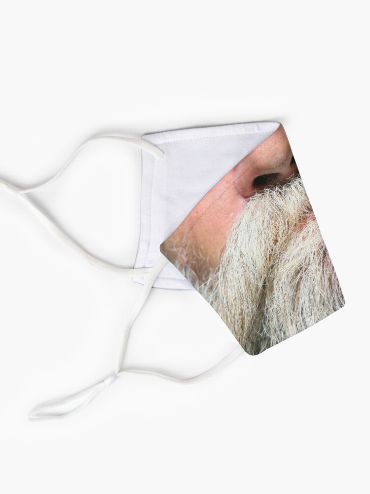 Alternate view of A luscious grey beard -  Mask only Mask
