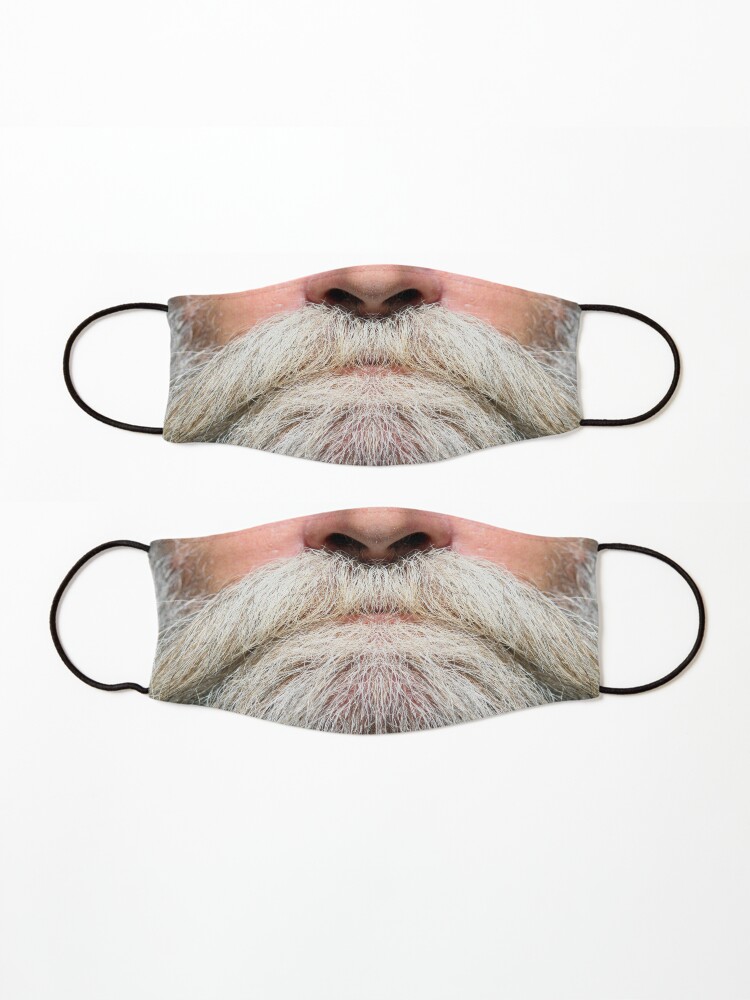 Alternate view of A luscious grey beard - Mask only Mask