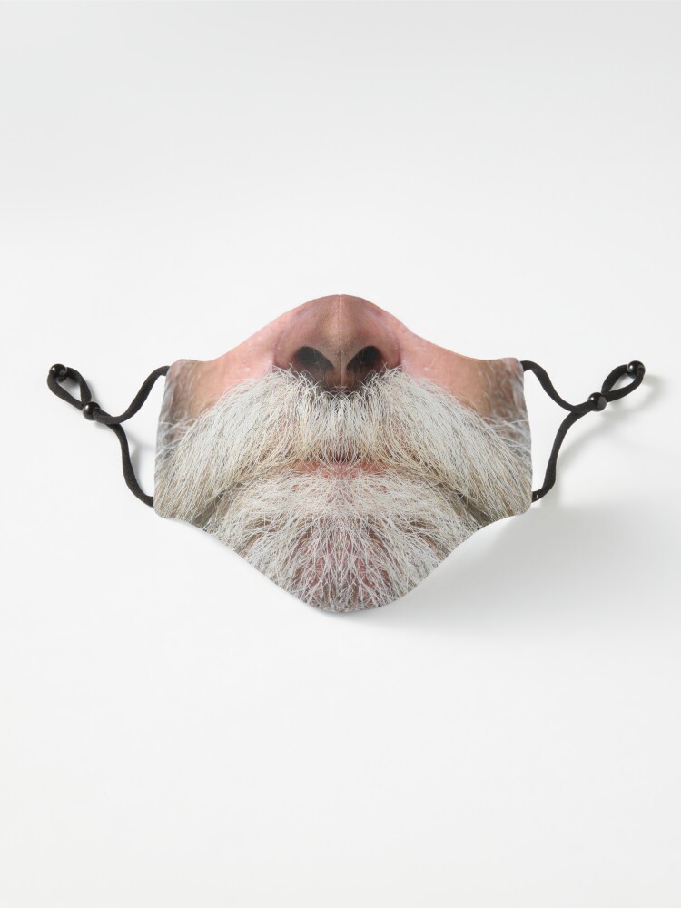 Alternate view of A luscious grey beard - Mask only Mask
