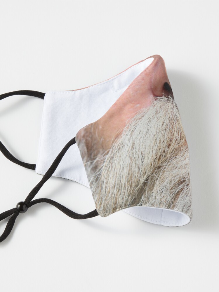 Alternate view of A luscious grey beard - Mask only Mask