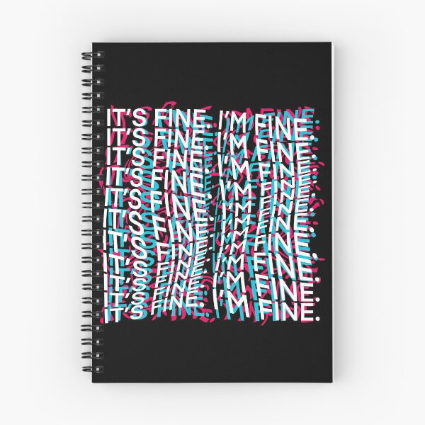 Item preview, IT’S FINE. I’M FINE. designed and sold by firstroundpixel.