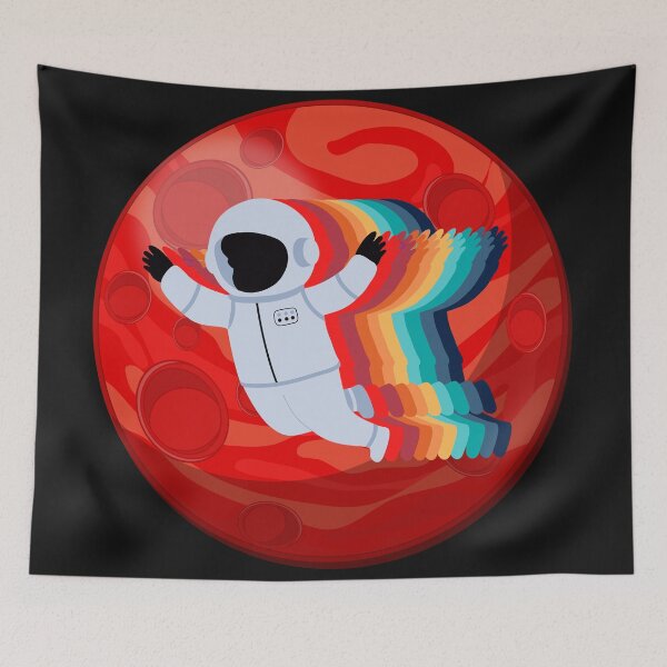 Item preview, Rainbow Spaceman designed and sold by corralmontana.