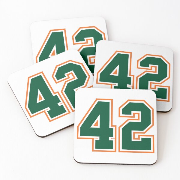 Item preview, 42 Jersey Number. Number forty-two Straight From Miami designed and sold by Urosek.