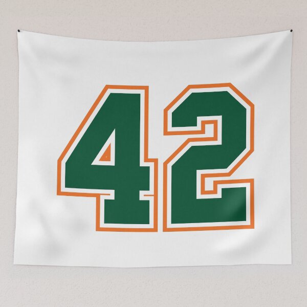 Item preview, 42 Jersey Number. Number forty-two Straight From Miami designed and sold by Urosek.
