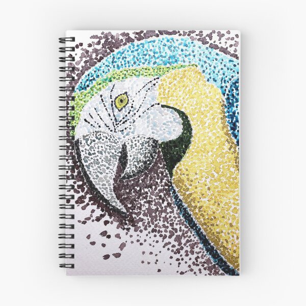 Item preview, Pointillism Parrot designed and sold by Kyra  Thrilkill.