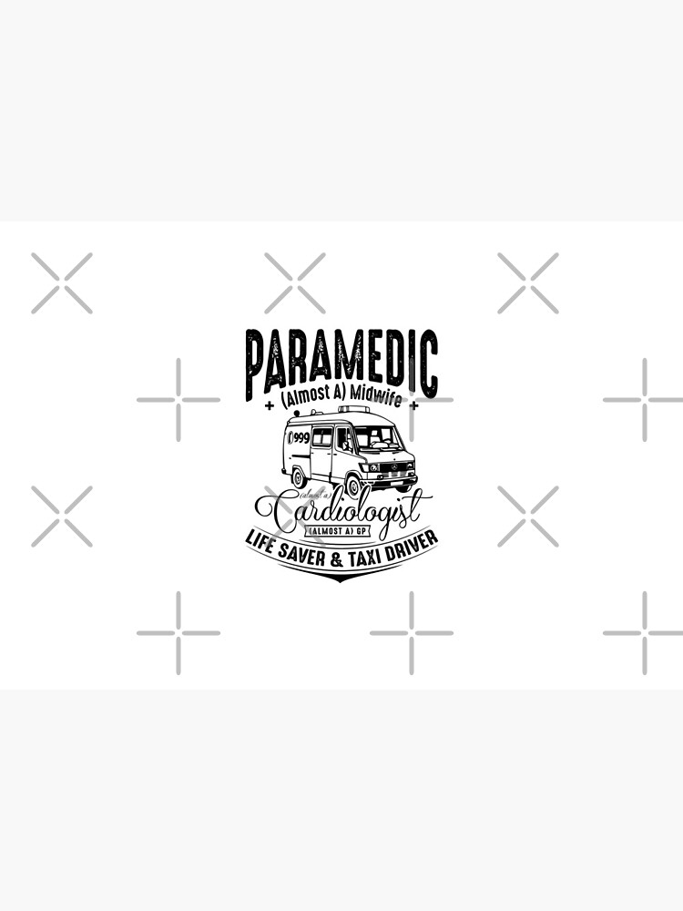 Paramedic - Life Saver and Taxi Driver by snibbo71