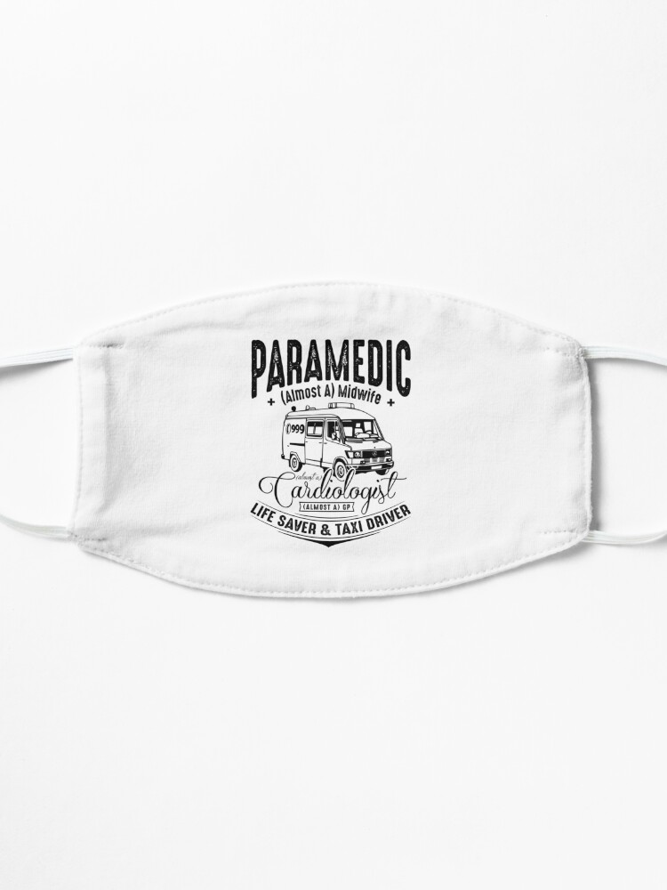 Alternate view of Paramedic - Life Saver and Taxi Driver Mask