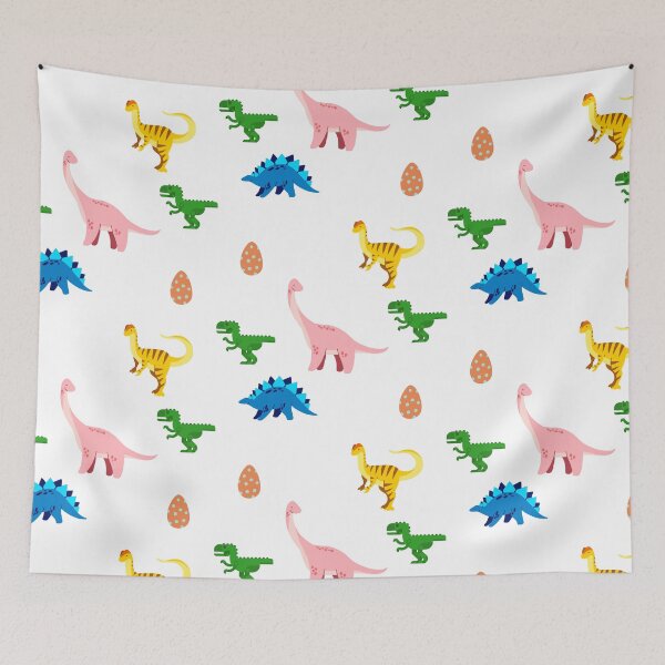 Item preview, Friendly Dinosaurs pattern colorful5 designed and sold by kyds.