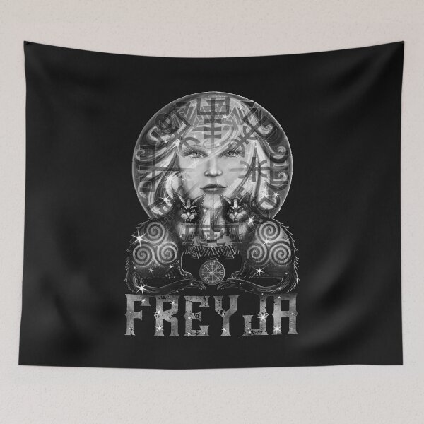 Item preview, Norse Goddess Freyja - Dark designed and sold by Desha001.