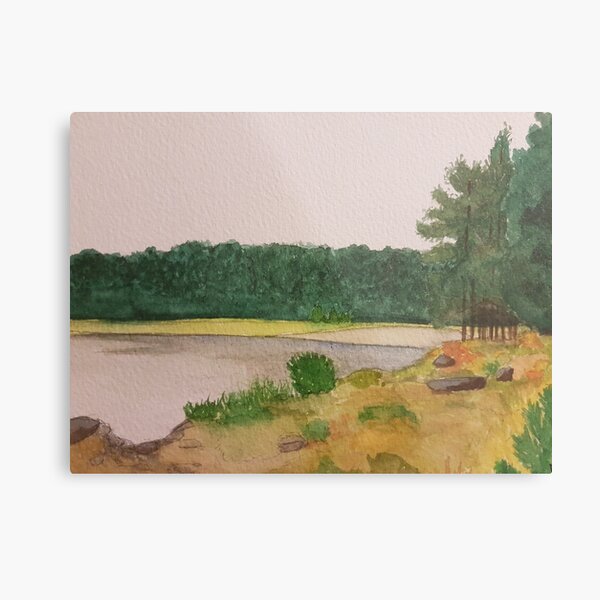 Kielder Water Metal Print