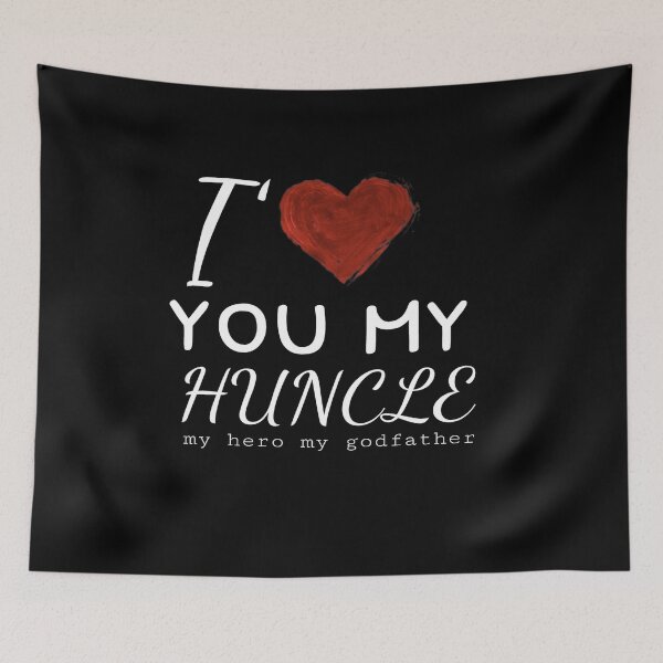 Item preview, I love my huncle my hero my Godfather cool Gifts for family  designed and sold by AYACHI90.