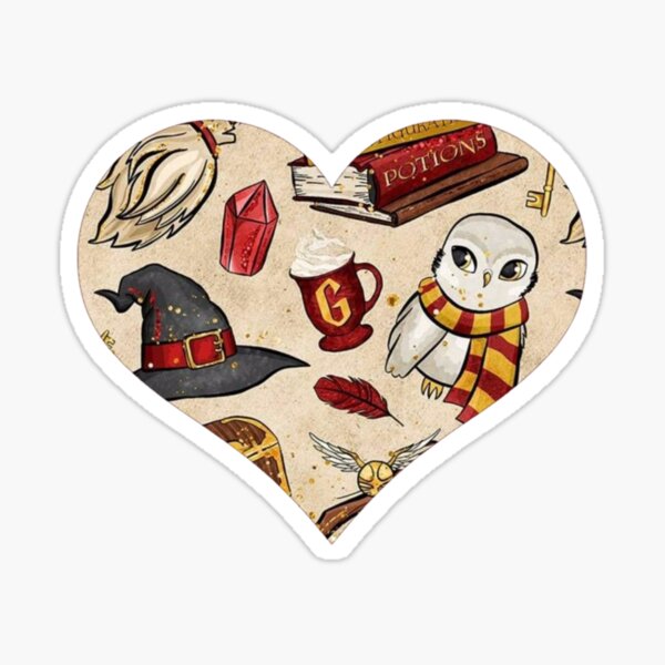 Vista previa del artículo con la obra «Corazón de grifo de Potter», diseñado y vendido por mclaurin612.