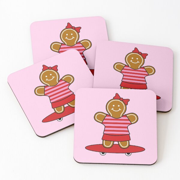 Item preview, Gingerbread Girl Skateboard designed and sold by Kritzel-Claudi.