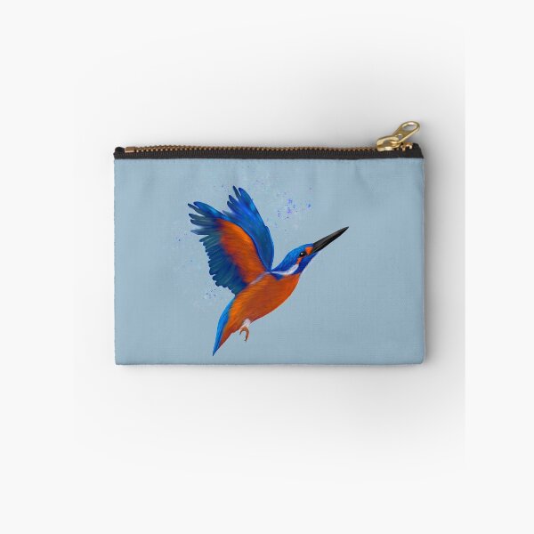 Item preview, Kingfisher in Flight - Blue designed and sold by Kittys-Art.