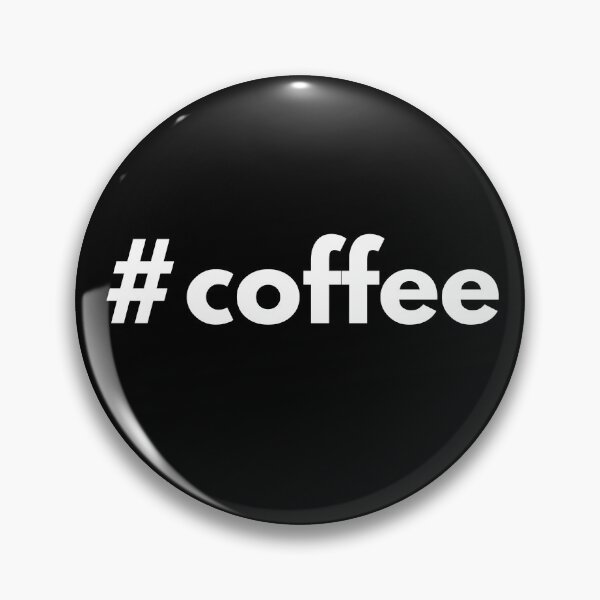 Artikelvorschau, Hashtag Kaffee entworfen und verkauft von HashtagZone.
