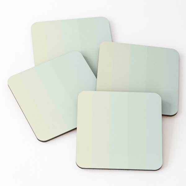 Item preview, Green pastel ombre stripes  designed and sold by Abbara.