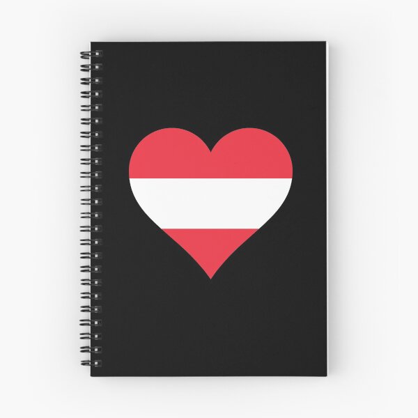 Item preview, Austria Austrian flag flag heart designed and sold by GeogDesigns.