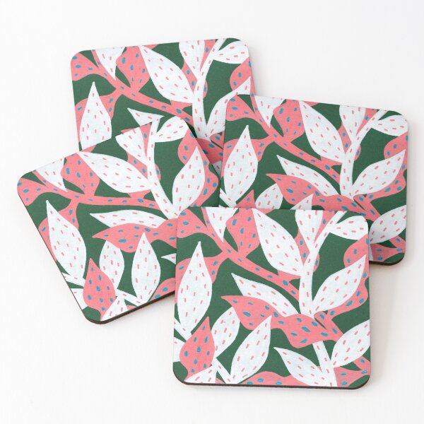 Item preview, Light foliage at winter night designed and sold by oshupatterns.