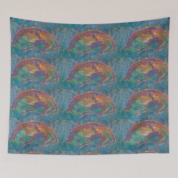 Item preview, Mermaids in a Purple Sea designed and sold by glfd.