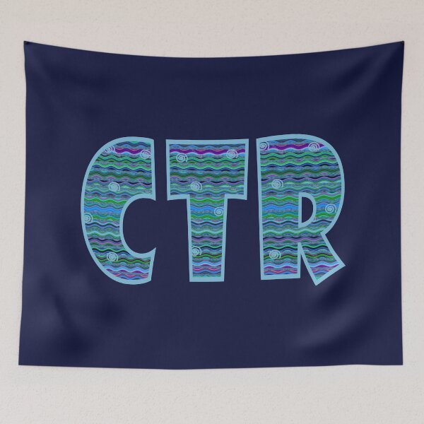 Item preview, wiggly stripes CTR   designed and sold by Heather Walton.