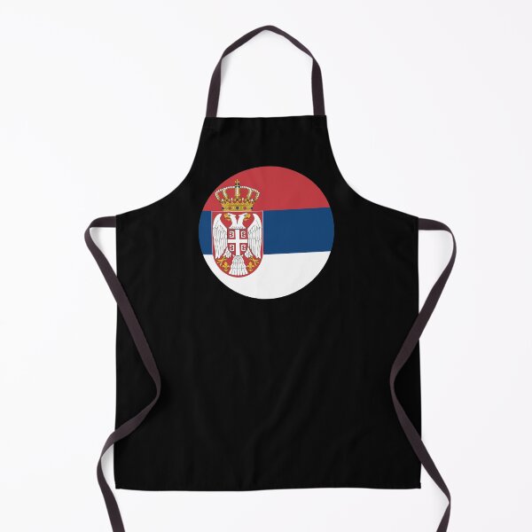 Item preview, Serbia Serbian flag flag designed and sold by GeogDesigns.