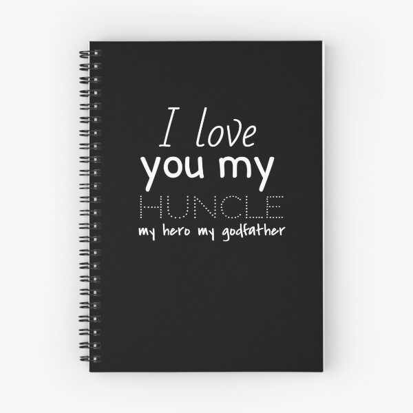 Item preview, I love you my huncle my hero my Godfather funny Gifts ideas  designed and sold by AYACHI90.