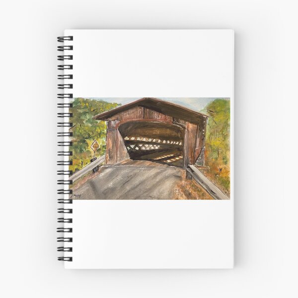 Item preview, Covered Bridge in New Hampshire designed and sold by Jen Maxcy.