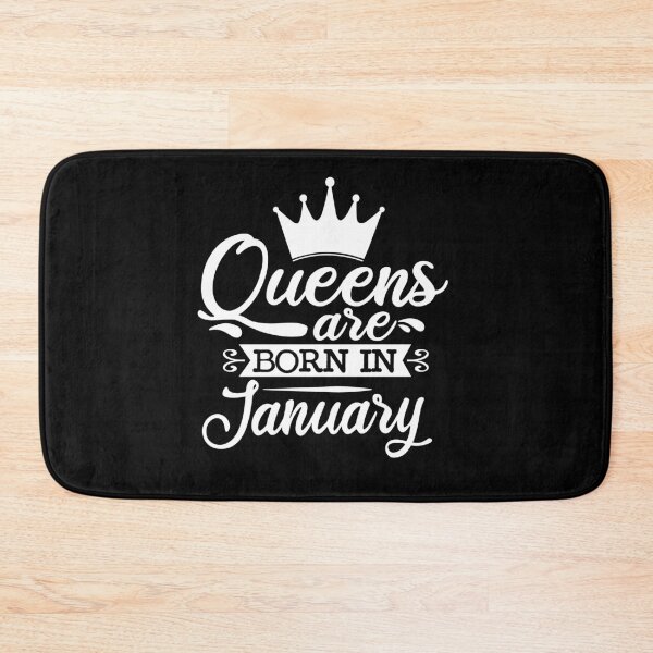 Item preview, Queens Are Born In January With Crown | Birthdays designed and sold by SerendipityNow.