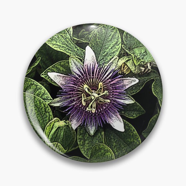 Item preview, Wild Passionflower 2 - Stylized designed and sold by MisterGroom.