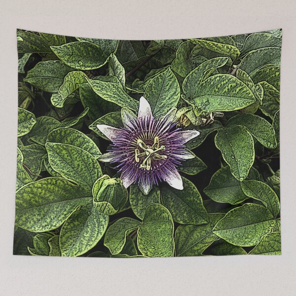 Item preview, Wild Passionflower 2 - Stylized designed and sold by MisterGroom.