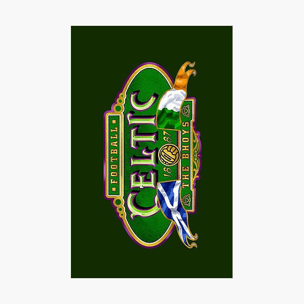 Aperçu de l'œuvre Design Celtic Football 'The Bhoys' pour iPhone créée et vendue par Protonarts.