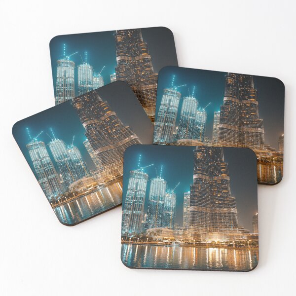 Item preview, Dubai, UAE - show fountain next to Burj Khalifa designed and sold by RaimondKlavins.