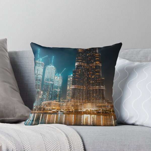 Item preview, Dubai, UAE - show fountain next to Burj Khalifa designed and sold by RaimondKlavins.