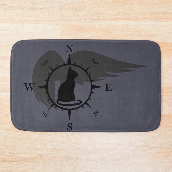 Item preview, Winged Cat Compass designed and sold by Depic Spirit.