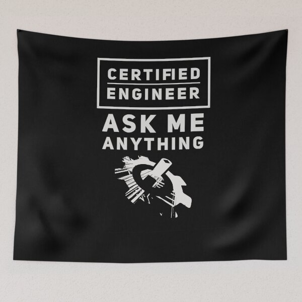 Item preview, Certified engineer ask me anything designed and sold by mwebba2005.